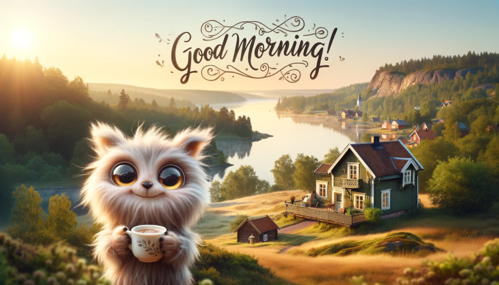 a Swedish Good Morning image