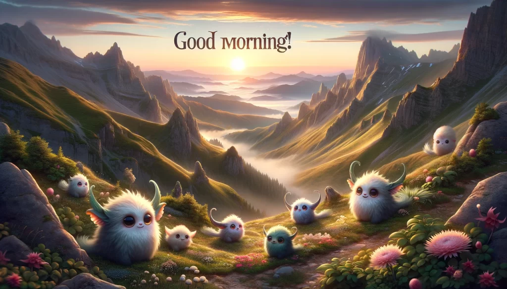 an early morning image of the mountainside of Pyrenees in Spain