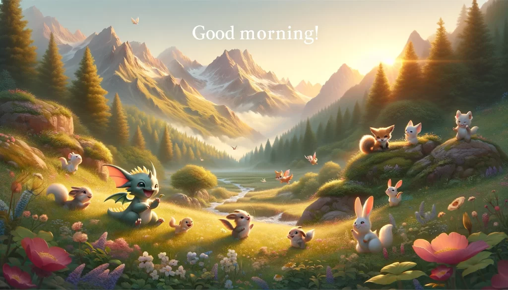 an early morning image of the mountainside of Pyrenees in Spain