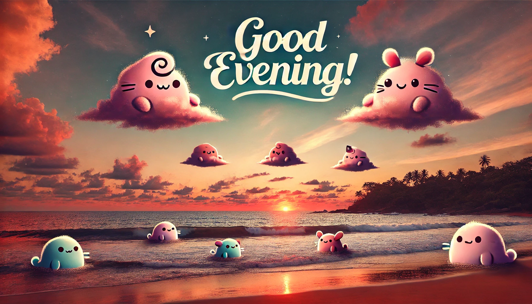 an evening scene at the Lumley-Aberdeen beach, Freetown, Sierra Leone