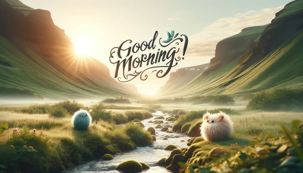 an image of early morning Iceland's natural landscape