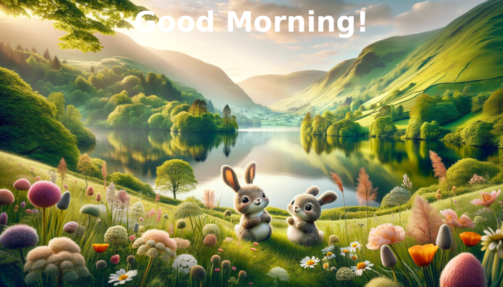 an image of Spring Lake District landscape