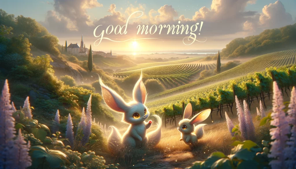 an image of early morning Bordeaux's natural landscape