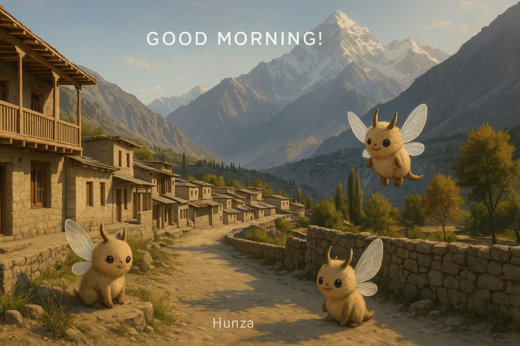 フンザにて（パキスタン）